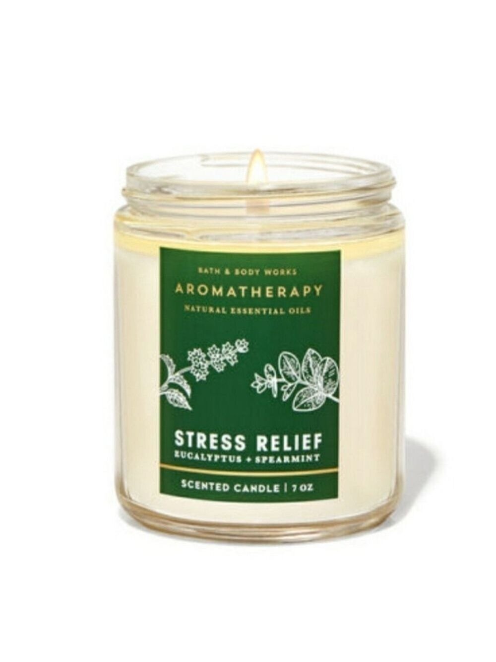 EUCALYPTUS SPEARMINT SINGLE WICK CANDLE